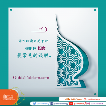 你可以读到关于对穆斯林妇女最常见的误解。